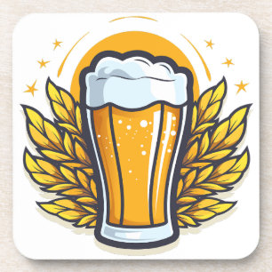 Custom Logo Beer Glass Onderzetter