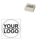 Custom logo business classic rubberstempel (Gestempeld)