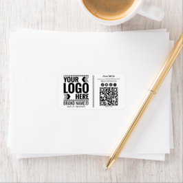 Custom Logo, Business or Brand Logo Personalized Etiket