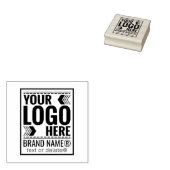 Custom Logo, Business or Brand Logo Personalized  Rubberstempel (Gestempeld)