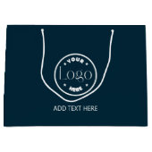 Custom Logo Business Professional Groot Cadeauzakje (Voorkant)