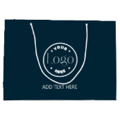 Custom Logo Business Professional Groot Cadeauzakje (Achterkant)