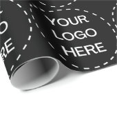 Custom  Logo Cadeaupapier (Rol Hoek)