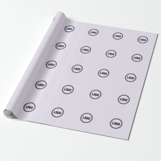 Custom logo cadeaupapier (Uitgerold)