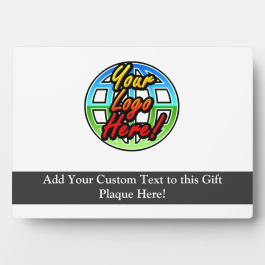 Custom Logo Corporate Cadeau Fotoplaat (voorkant)