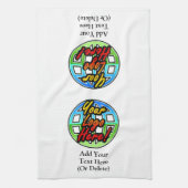 Custom Logo Corporate Cadeau Theedoek (Verticaal)