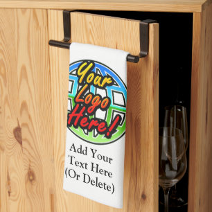 Custom Logo Corporate Cadeau Theedoek