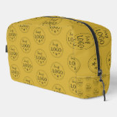 Custom Logo Dopp Kit voor Stijlvolle Reizen Essent Toilettasje (Rechterhoek)