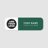 Custom Logo Employee Staff Name Tag (Voorkant)