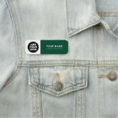 Custom Logo Employee Staff Name Tag (In situ)