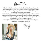 Custom Logo Executive Silver Professional Deurbordje