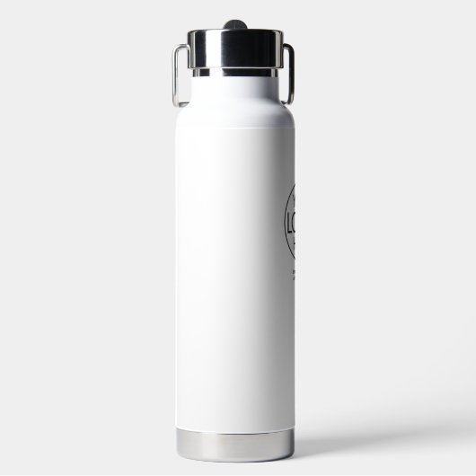 Custom Logo Geïsoleerde Waterfles met Deksel (Voorkant)