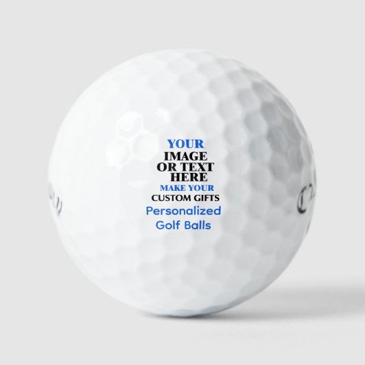 Custom Logo golfballen - Branded & Persoonlijk (Voorkant)
