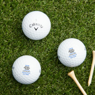 Custom Logo golfballen - Branded & Persoonlijk