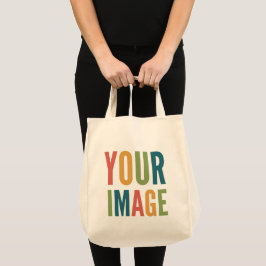 Custom Logo Here | Add Your Own Design Tote Bag