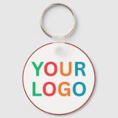 Custom Logo Keychain for Business Branding (Voorkant)