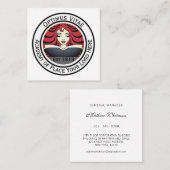 Custom Logo Professional Company Vierkante Visitekaartje (Voorkant / Achterkant)