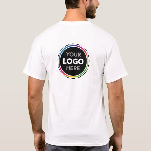 Custom Logo T-Shirt - Front and Back Placement (Dos)