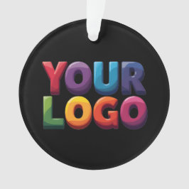 Custom Logo|Upload Your Logo | Business & Brand  Ornament