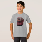 Custom London Bus T-shirt (Voorkant volledig)