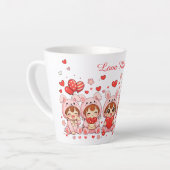 Custom Love Mug | Mother’s Day & Valentine Gift (Angle gauche)