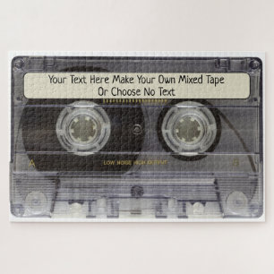 Custom Love Retro  Music Cassette Mixtapes Legpuzzel