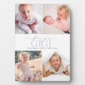 Custom Love You Gigi 4 Photo Collage Plaque (Devant)