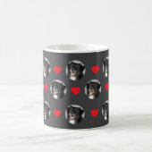 Custom Loved Floating Faces Coffee Mug (Centre)