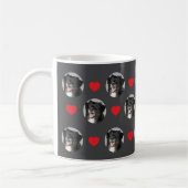 Custom Loved Floating Faces Coffee Mug (Gauche)