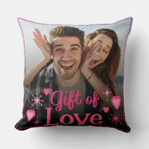 Custom Lovers Afbeelding cadeau van liefde Valenti Kussen