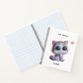 Custom Low Battery Cat Journal (Intérieur)