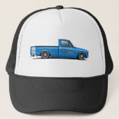 Custom Lowered Luv Trucker Hat Trucker Pet (Voorkant)