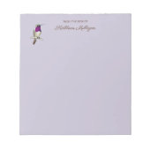 Custom Lucifer Hummingbird Notitieblok (Voorkant)