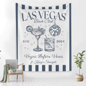 Custom Luxe Las Vegas Bachelorette Party Banner Wandkleed