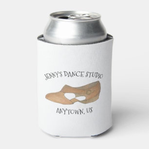 Custom Lyrical Shoe Dance Studio Souvenir Swag Blikjeskoeler