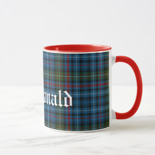 Custom MacDonald Scottish Clan Tartan Pset Mok