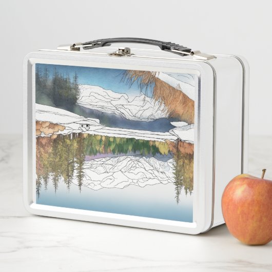 Custom Made Mealbox Modieus Verpakt metaal. (In situ)