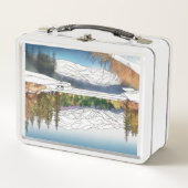 Custom Made Mealbox Modieus Verpakt metaal. (Voorkant)