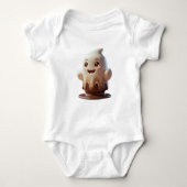 Custom made with love for your Baby Bodysuit (Voorkant)