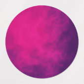 Custom Magenta Gradient Labels (Design 1)