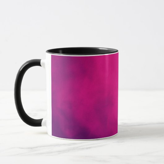 Custom Magenta Gradient Mug Mok (Links)