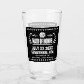 Custom Maid of Honor Glas (Voorkant)
