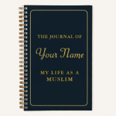 Custom Make Your Own Self Reflection Journal (Recto)
