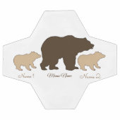 Custom Mama Bear With 2 Kid Names Mothers Day Gift (Plat)