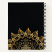 Custom Mandala Journal Notitieboek (Achterkant)