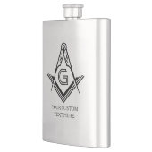 Custom Masonic Gifts | Freemason Gift Ideeën Heupfles (Links)