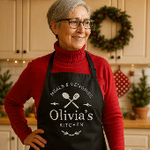 Custom Meals & Memories Kitchen Apron Schort