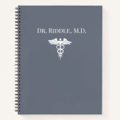 Custom Medical Journal Gift for Nurse RN NP PA (Devant)