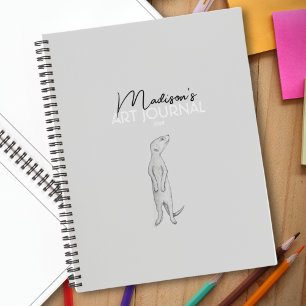 Custom Meerkat Notitieboek
