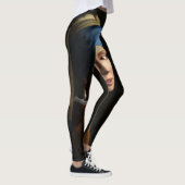 Custom Meisje met een Pearl Earring leggings (Rechts)